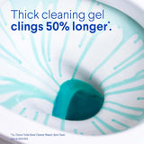 CLOROX Toilet Bowl Cleaner Clinging Bleach Gel, Ocean Mist, 24 Fl Oz, Pack of 2 (Package May Vary) - PureLivingMart