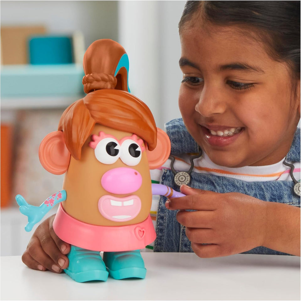 Potato Head Express YoursPLd Playset with 1 Potato Body and 32 Accessories, Creative Toddler and Preschool Toys for Boys and Girls 2 Years and Up (Amazon Exclusive)