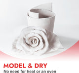 DAS Air-Hardening Modeling Clay, 2.2 Lb. Block, White Color (387500)