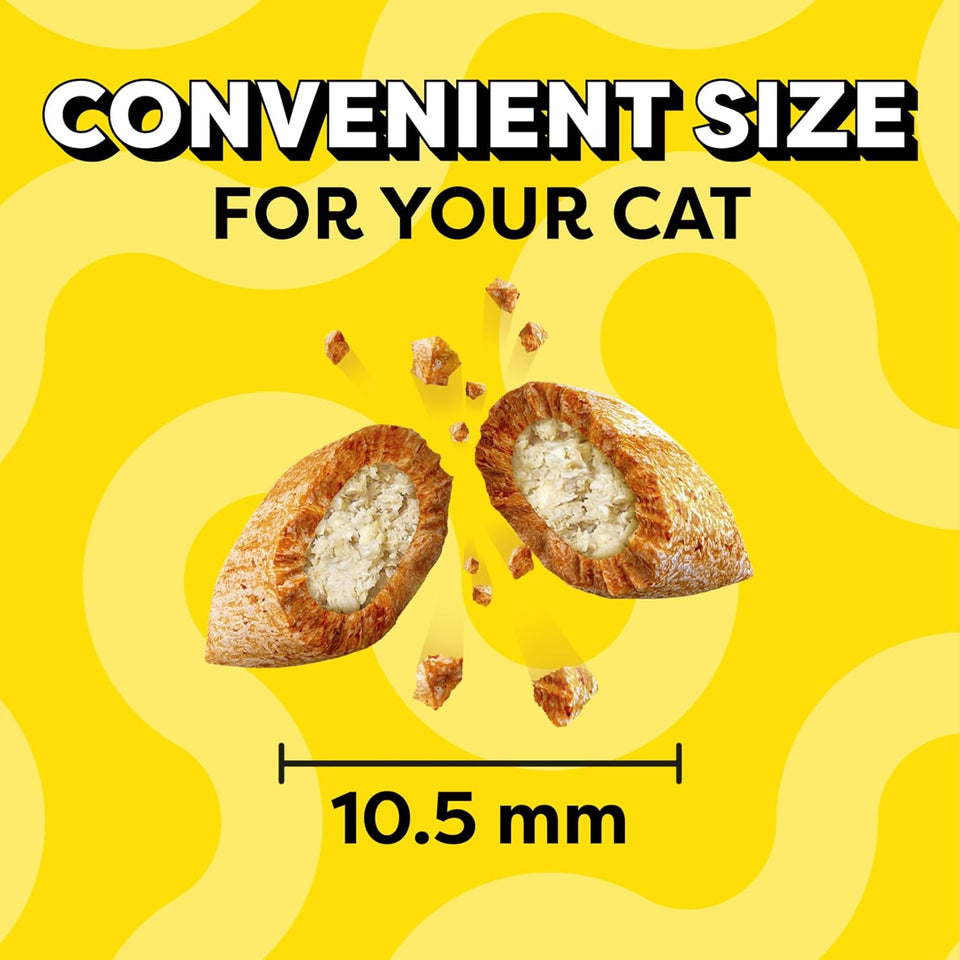 Temptations Cat Treats Classic Crunchy and Soft Cat Treats, Tasty Chicken Flavor, 30 oz. Tub