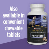 PLrina Pro Plan Veterinary Supplements FortiFlora Daily Probiotics for Dogs, Helps Digestive Gut Health and Diarrhea - 30 ct. Box
