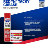 Lucas Oil 10005 Red 'N' Tacky Grease - 14 Ounce