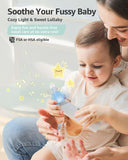 GROWNSY Nasal Aspirator for Baby, Electric Baby Nose Sucker with Larger Suction Chamber and More Powerful Suction, Automatic Nose Cleaner with Music and Light Soothing Function