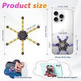 Gokeey Transformable Fidget Spinners Toys 4 Pcs for Kids and Adults Stress Relief Sensory Toys for Boys and Girls Age 8-13 Fingertip Gyros Easter Party Favors Birthday Gifts for Teens Travel Toys