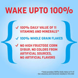 Total Breakfast Cereal, 100% Daily Value of 11 Vitamins and Minerals, Whole Grain Cereal, 16 oz