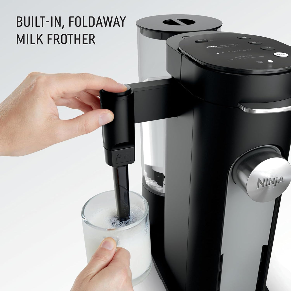 Ninja | Coffee Maker | Single Serve |Brew with Coffee Pods & Grounds| Compatible with K-Cup Coffee Pods | 4 Brew Styles, up to 24oz Cup Sizes & 56oz Removable Reservoir | Black | PB051