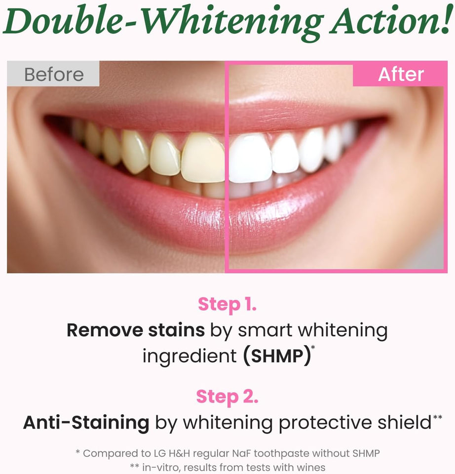 EUTHYMOL Whitening Toothpaste (3.7fl oz) - Stain Removal in 2 Weeks, Long-Lasting Freshness for Sensitive Gum & Teeth. Bad Breath, Cavity Prevention. Recyclable Aluminum Tube