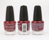 L.A. COLORS Color Craze Nail Polish, Hot Blooded CNP406