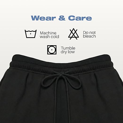 Common Stitch 3 Pack Wide Leg Fleece Lounge Sweatpants for Women — Deep Pockets, Relaxed Fit, Elastic Drawstring Waist