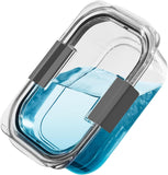 Rubbermaid Brilliance Tritan Plastic Food Storage Containers BPA Free Airtight Lids Ideal for Lunch Meal Prep & Leftovers Set of 5 (3.2 Cup)