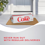 Diet Coke Soda Soft Drink Fridge Pack Cans, 12 fl oz, 12 Pack