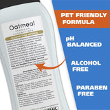 Wahl USA Dry Skin & Itch Relief Pet Shampoo for Dogs – Oatmeal Formula with Coconut Lime Verbena Scent & Pet Friendly Formula, 24 Oz - Model 820004A