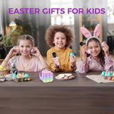YLL Karaoke Machine for Kids, Portable Mini Speaker with 2 Wireless Microphones, TOP Kids Gifts for Girls Ages 3, 4, 5, 6, 7, 8, 9, 10+ Years Old, 4-12th Birthday Singing Present Toy Party (PLrple)