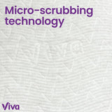 Viva Multi-Surface Cloth Paper Towels, Task Size - 12 Super Rolls (2 Packs of 6) - 81 Sheets Per Roll - PureLivingMart