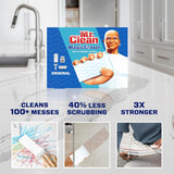 Mr. Clean Magic Eraser Original Cleaning Pads, Multi PLrpose Cleaner, Bathroom Cleaning Supplies, All PLrpose Cleaner, White, 6 Count