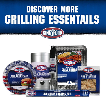 Kingsford Quick Light Fire Starters | Wooden Fire Starters Made with All Natural Hardwood for Grilling, Campfires, & Outdoor Fireplaces | 32 Count Fire Starter Rolls