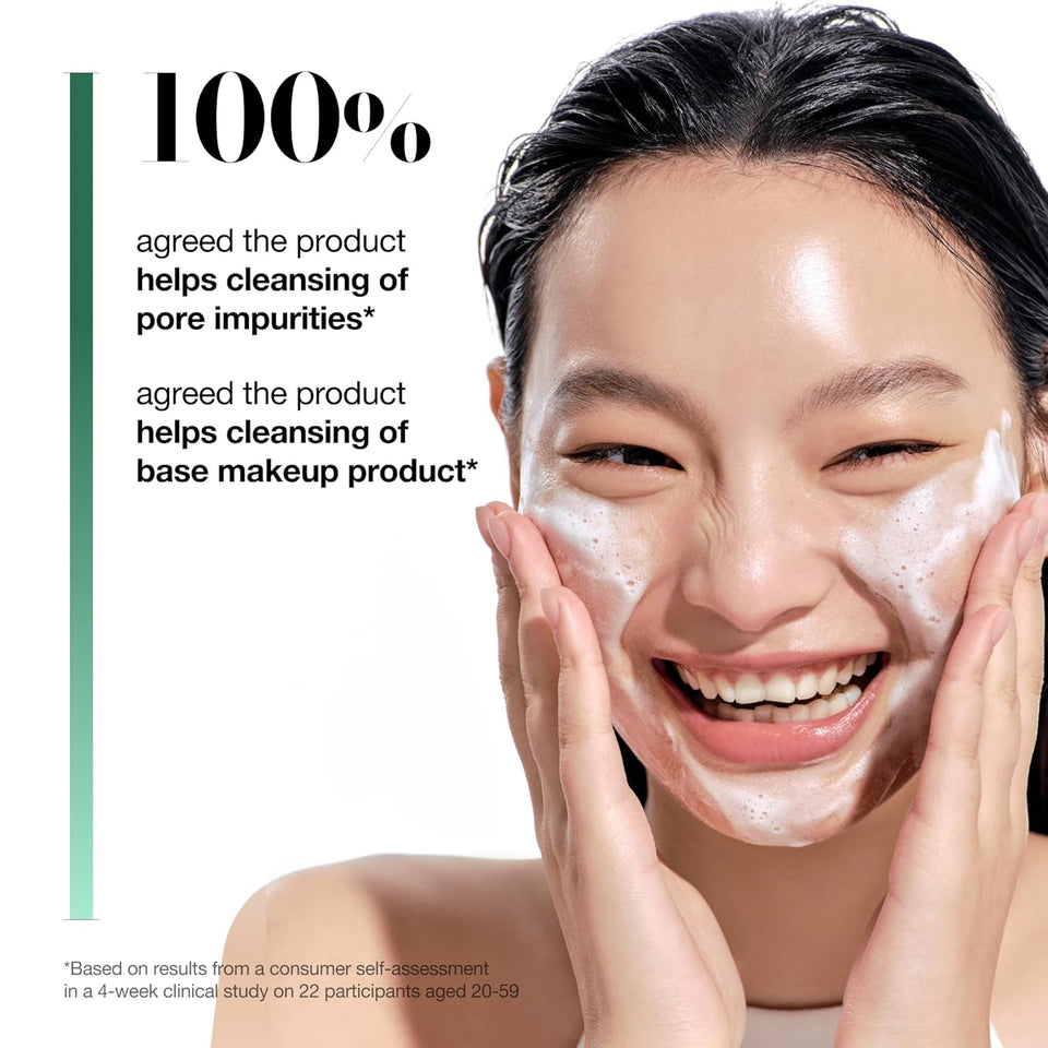 Anua Heartleaf Quercetinol Pore Deep Cleansing Foam, Face wash for Pore Refining Cleanser, Hydrating Daily Facial Cleanser For Double Cleansing, Gentle Foaming with BHA, Korean Skincare, 5.07 fl.oz.