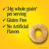 Cheerios, Heart Healthy Gluten Free Breakfast Cereal, Family Size, 18 oz