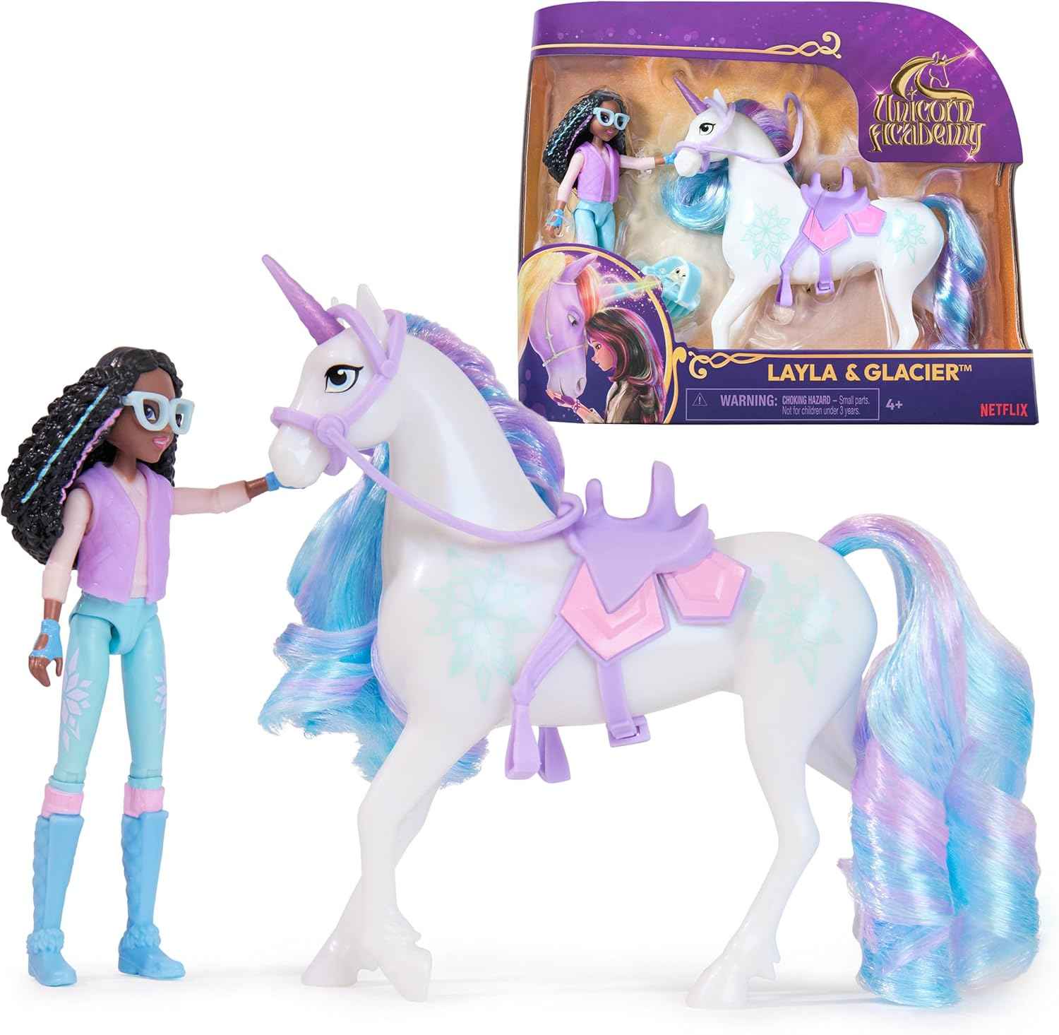 Unicorn Academy, Sophia & Wildstar with 2 Accessories & Hair Tool, Dolls & Unicorn Toys for Girls Ages 4 and up