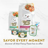 PLrina Fancy Feast Lickable Wet Cat Food Broth Complement Classics Collection Variety Pack - (Pack of 12) 1.4 oz. Pouches
