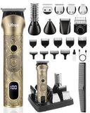 Ufree Beard Trimmer for Men, Electric Razor Shaver, Cordless Hair Clipper Shaving Kit for Mustache Body Nose Ear Hair Facial, Adjustable Beard Grooming Kit Birthday Gifts for Men