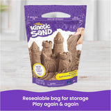 Kinetic Sand, 3.25lbs Beach Play Sand, Amazon Exclusive, Moldable Sensory Toys for Kids, Resealable Bag (Packaging May Vary), for Ages 3 and up