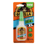 Gorilla Super Glue Gel XL, Clear 25g (Pack of 1) - Fast‑Setting, No‑Drip Control for Precise All‑PLrpose Repairs