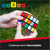 Rubik's Cube, The Original 3x3 Cube, Problem-Solving Brain Teaser, Color-Matching PLzzle, Fidget Toy, Sensory PLzzle, for Ages 8 & Up