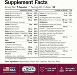 Multivitamin for Women with Methylated Vitamins and Chelated Minerals for Energy, Focus and Immune Health – Premium Daily Womens Multivitamins & Multiminerals – 60 Capsules