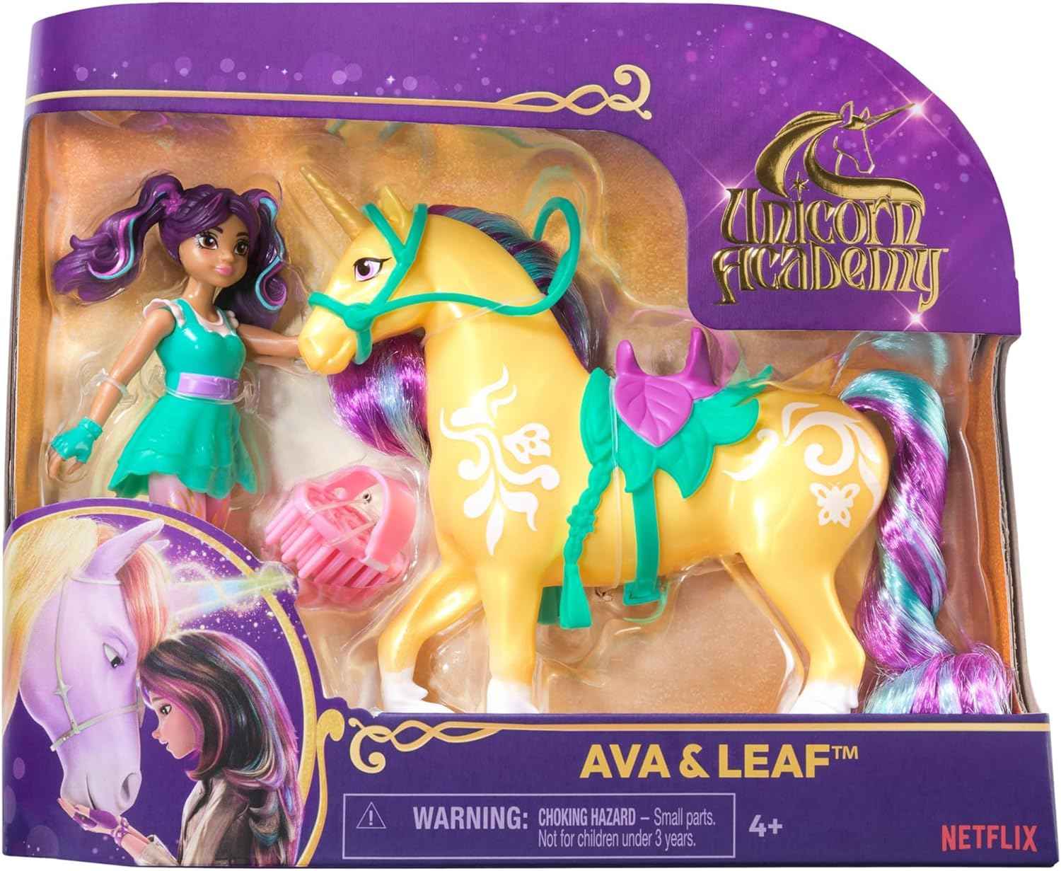 Unicorn Academy, Sophia & Wildstar with 2 Accessories & Hair Tool, Dolls & Unicorn Toys for Girls Ages 4 and up