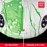 Griot’s Garage Ceramic 3-in-1 Wax, SiO2 Spray for Cars, Trucks, and RV’s, Provides Protection and Water Beading on Paint, Wheels, Plastic, Rubber Trim, Chrome, and More, 10978, 22 oz