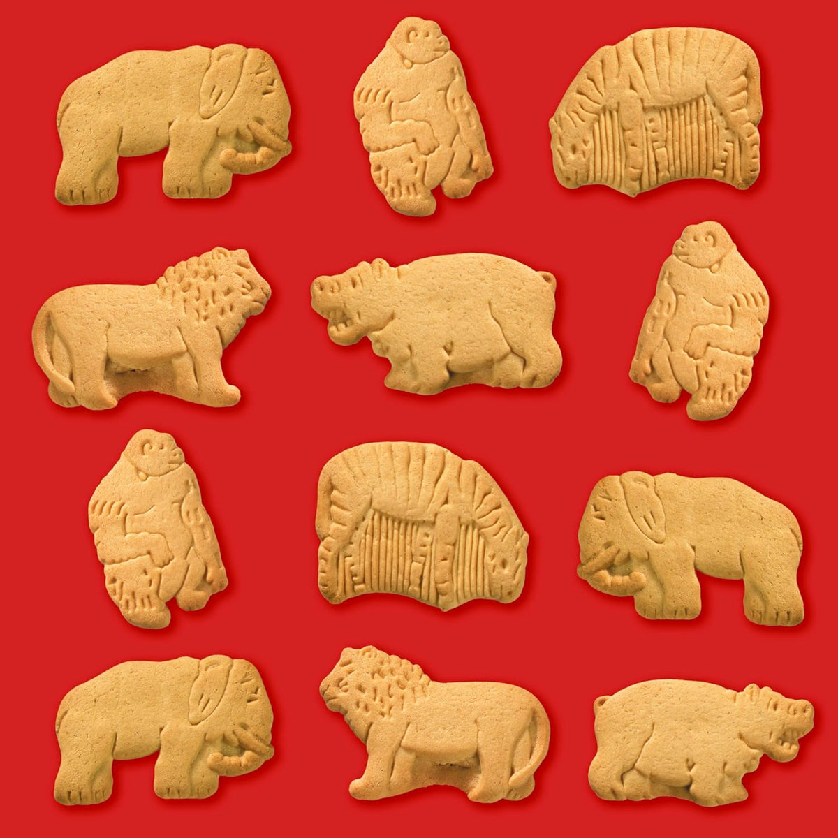 Barnum's Original Animal Crackers, 10 Snack Packs, 1 oz, Circus-Themed, Kids' Snacks, Calcium-Rich