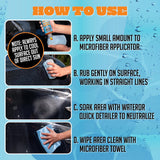 Chemical Guys Heavy Duty Water Spot Remover Gel for Paint, Glass, and Metal - Mineral and Water Spot Remover for Cars, Trucks, Motorcycles, RVs & More - 16 oz