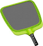 Sepetrel Pool Skimmer Net - Professional Heavy Duty Reinforced Frame Nylon Flat Leaf Rake Net,for Spa Pond Swimming Pool, Cleaning Supplies and Accessories, (Pole Not Included)