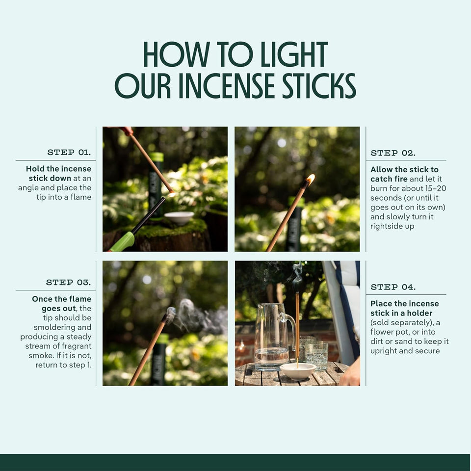 Murphy’s Naturals Mosquito Repellent Incense Sticks, 24 Count, Insect Repellent with Citronella for Outdoor Yard, 2.5+ Hours per Stick