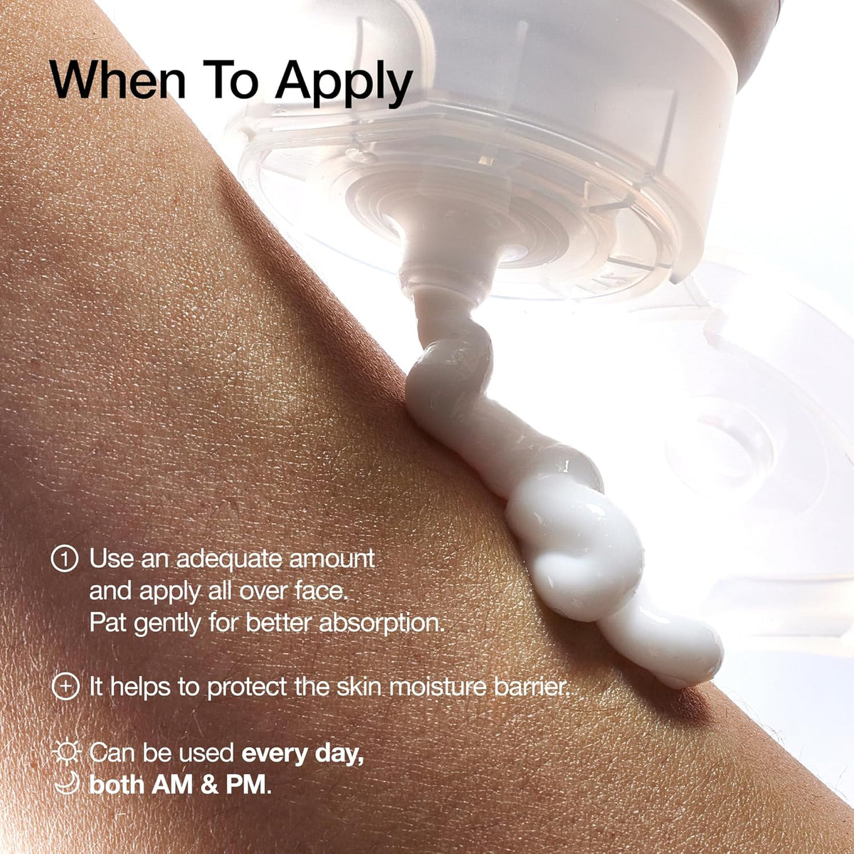 anua 3 ceramide panthenol hydrating face moisturizer 100ml non comedogenic korean skincare