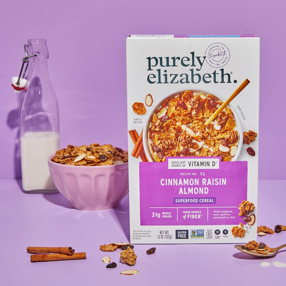 PLrely Elizabeth, Cereal Oatmeal Raisin 11Oz, 11 Ounce