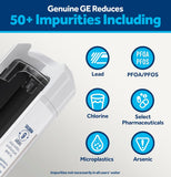 GE XWFE Refrigerator Water Filter, Genuine Replacement Filter, Certified to Reduce Lead, Sulfur, and 50+ Other ImPLrities, Replace Every 6 Months for Best Results, Pack of 1