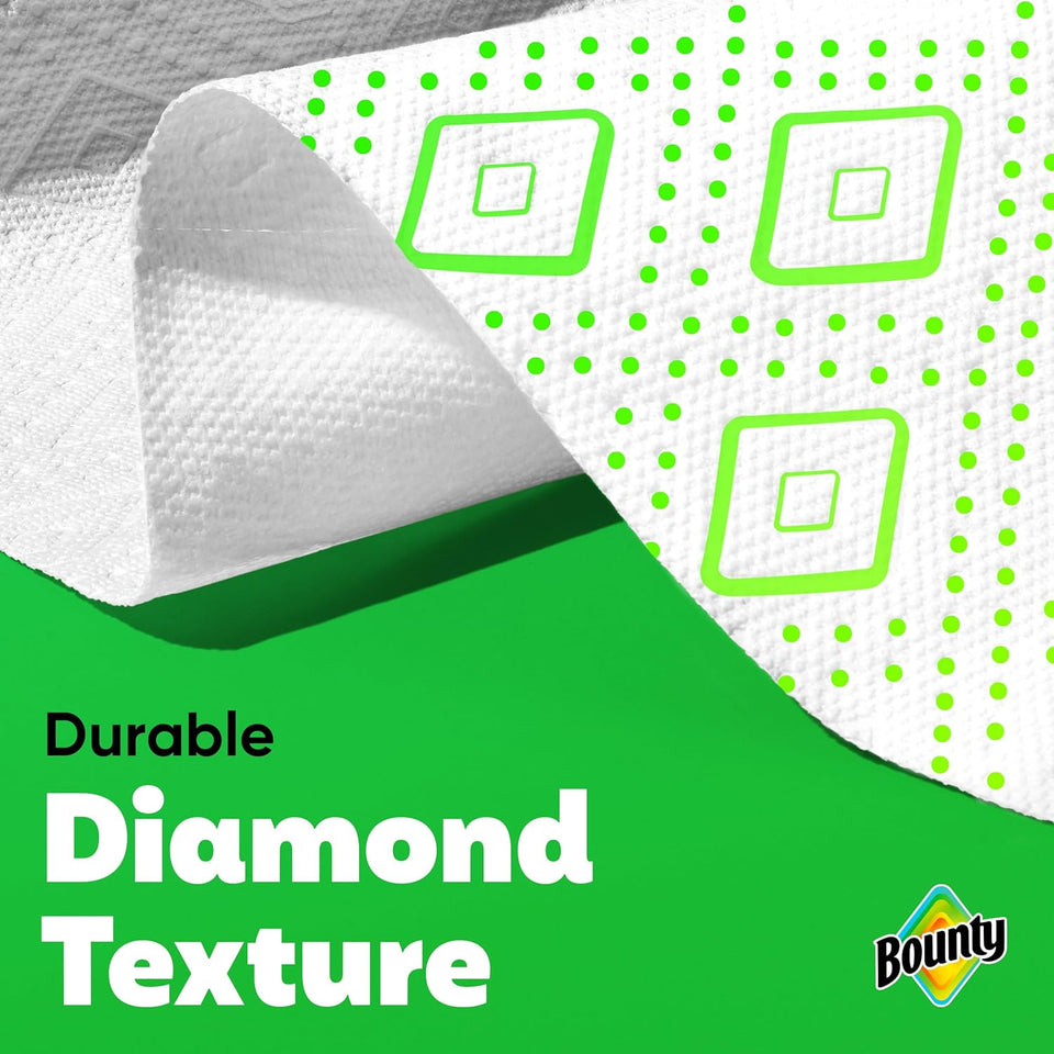 Bounty Select-A-Size Paper Towels, White, 8 Triple Rolls = 24 Regular Rolls - PureLivingMart