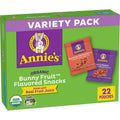 Annie's Organic Bunny Fruit Snacks Variety Pack 15.4 oz 22 ct Gluten Free Snack