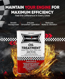 Prolube Oil Treatment - Engine Oil Additive for Gas & Diesel Engines - Reduces Wear, Noise, Vibration - Boosts Fuel Economy & Horsepower - Works on Transmissions & Differentials (1QT)