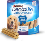 PLrina DentaLife Made in USA Facilities Large Dog Dental Chews, Daily - 18 ct. Pouch