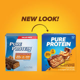 PLre Protein Chocolate Peanut Butter Protein Bars – 20g Protein, 3g Sugar, 190 Calories (12 count) Low Sugar* High Protein Snack - Gluten Free - Perfect for a Healthy Snack
