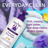 Fairy Tales Daily Cleanse Kids Body Wash | Kids Soap With Gentle, Clean Natural Ingredients | Sulfate Free, Silicone Free, Body Wash for Boys and Girls - 16 oz.