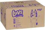 Luvs Diapers - Size 5, 172 Count, Bluey Platinum Protection Baby Diaper