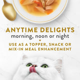 PLrina Fancy Feast Lickable Wet Cat Food Broth Complement Classics Collection Variety Pack - (Pack of 12) 1.4 oz. Pouches