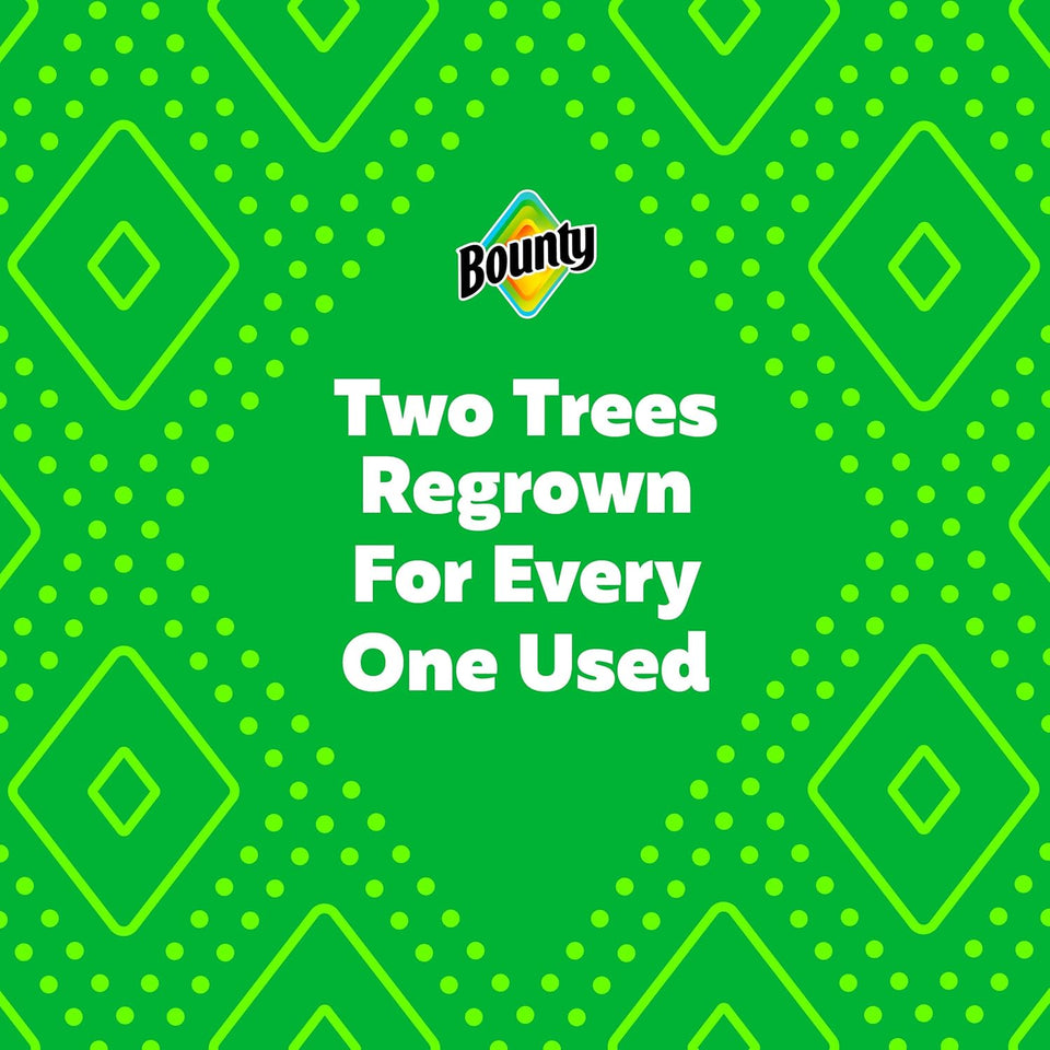 Bounty Select-A-Size Paper Towels, White, 8 Triple Rolls = 24 Regular Rolls - PureLivingMart