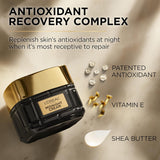 L'Oreal Paris Age Perfect Anti-Aging Midnight Face Cream, Fragrance-Free Face Moisturizer with Antioxidants to Reduce Wrinkles and Firm Skin, 1.7oz + Serum Sample