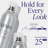 Kenra Professional Volume Spray 25 | Super Hold Finishing & Styling Hairspray | Flake-free & Fast-drying | Wind & Humidity Resistance | All Hair Types