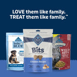 Blue Buffalo Bits Soft Dog Treats for Training, Made with Natural Ingredients & Enhanced with DHA, Chicken Recipe, 19-oz Bag